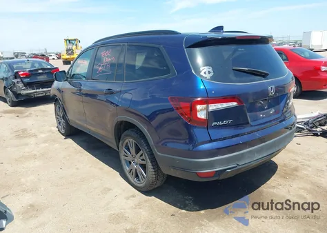 2022 Honda Pilot Awd Sport from USA, damaged, VIN 5FNYF6H39NB061486
